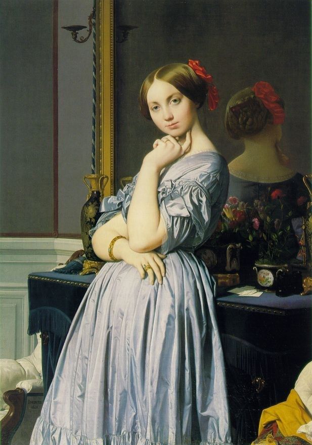 Jean Auguste Dominique Ingres Louise de Broglie Countess d'Haussonville